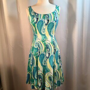 Pappagallo Sleeveless Dress Size 4